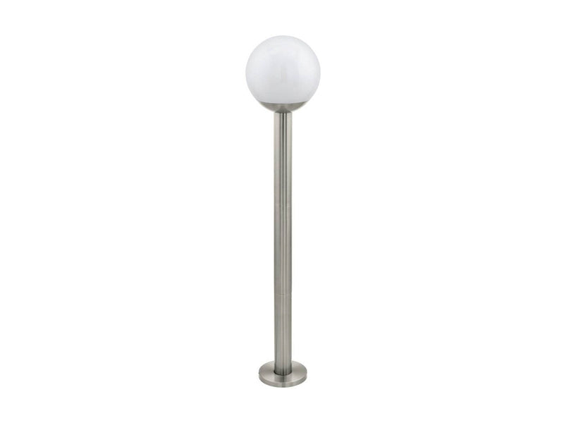 EGLO NISIA-Z garden lamp tall stainless steel/white