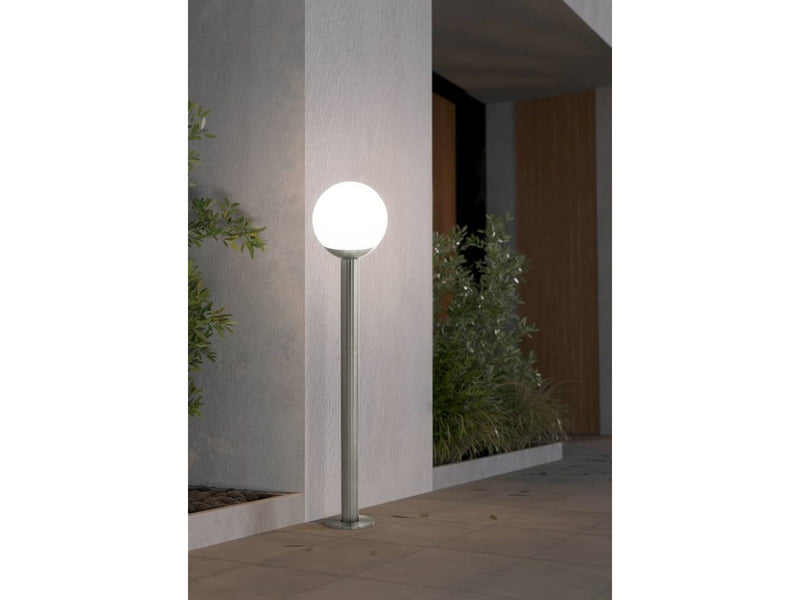 EGLO NISIA-Z garden lamp tall stainless steel/white