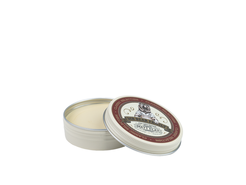 Mr. Bear Pomade - Matt Clay - Golden Ember - 100gr