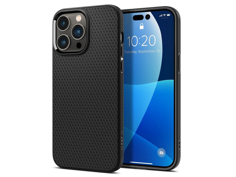Spigen Liquid Air - matte black - iPhone 14 Pro Max
