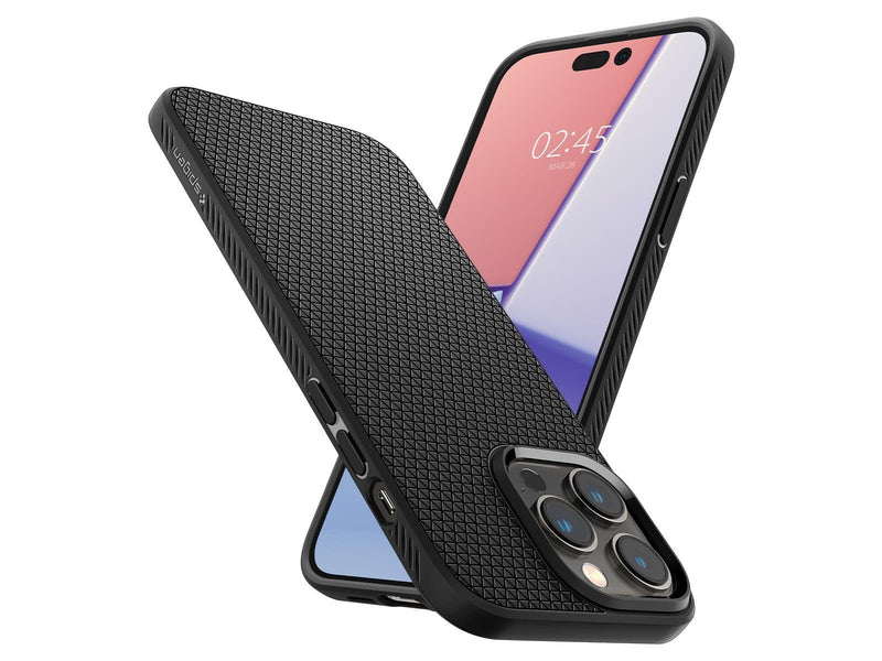 Spigen Liquid Air - matte black - iPhone 14 Pro Max