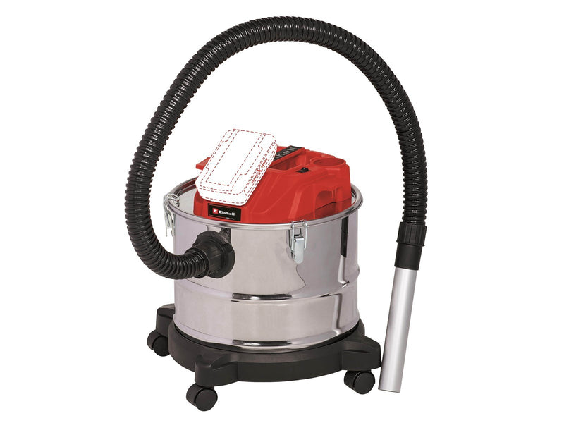 Einhell Cordless Ash Vac TE-AV 18/15 Li C-Solo