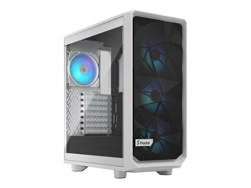 Fractal Design Meshify 2 Compact RGB - White TG Clear Tint - Gehäuse