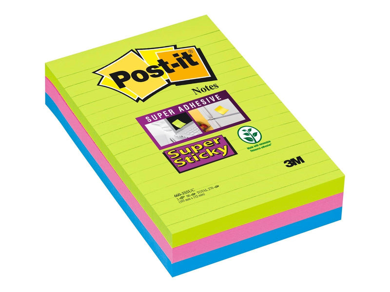 3M Post-it Super Sticky 660-3SSUC