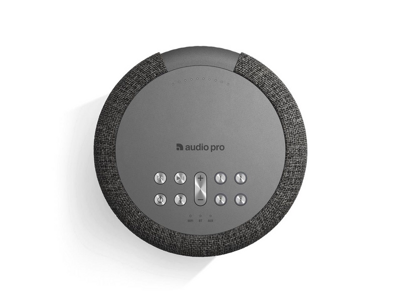 Audio Pro A10 MkII Wifi Wireless Multiroom Speaker - Light Grey