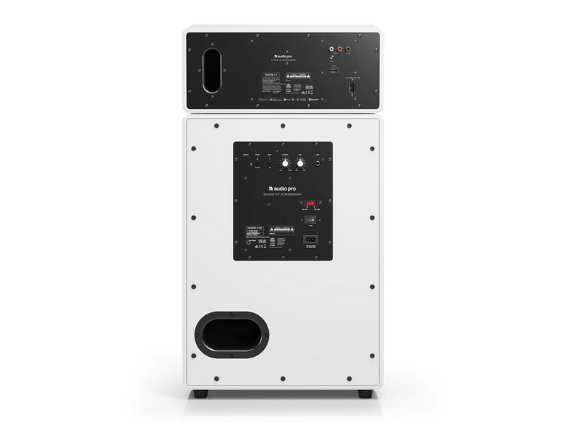 Audio Pro DRUMFIRE II Wifi Wireless Multiroom Speaker - White