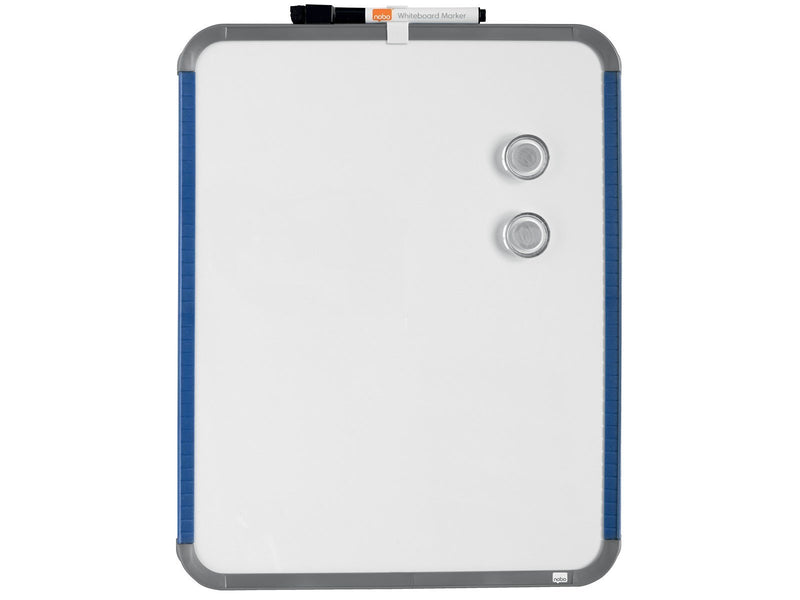 Nobo  magnetisches Whiteboard, schmaler Rahmen 28 x 36 cm Weiß