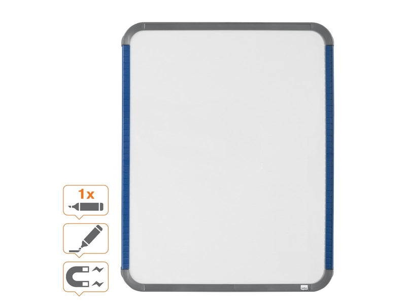 Nobo  magnetisches Whiteboard, schmaler Rahmen 28 x 36 cm Weiß
