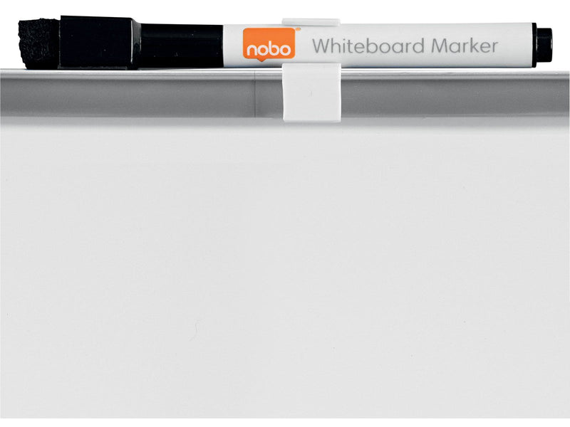 Nobo  magnetisches Whiteboard, schmaler Rahmen 28 x 36 cm Weiß