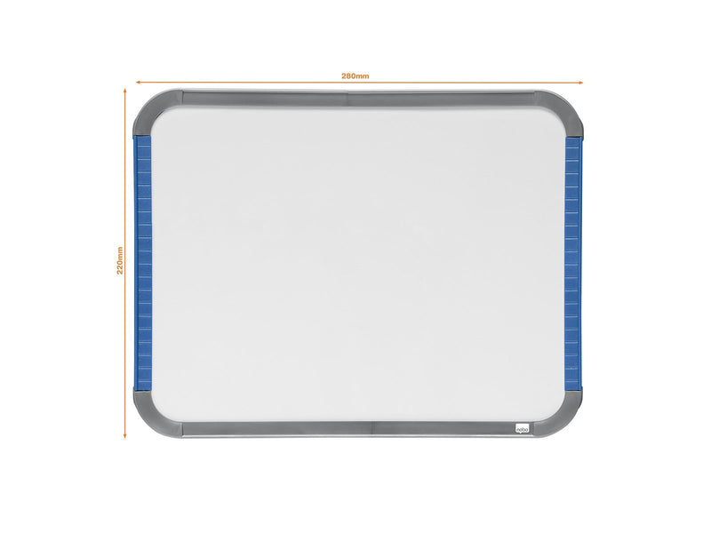 Nobo  magnetisches Whiteboard, schmaler Rahmen 28 x 22 cm Weiß