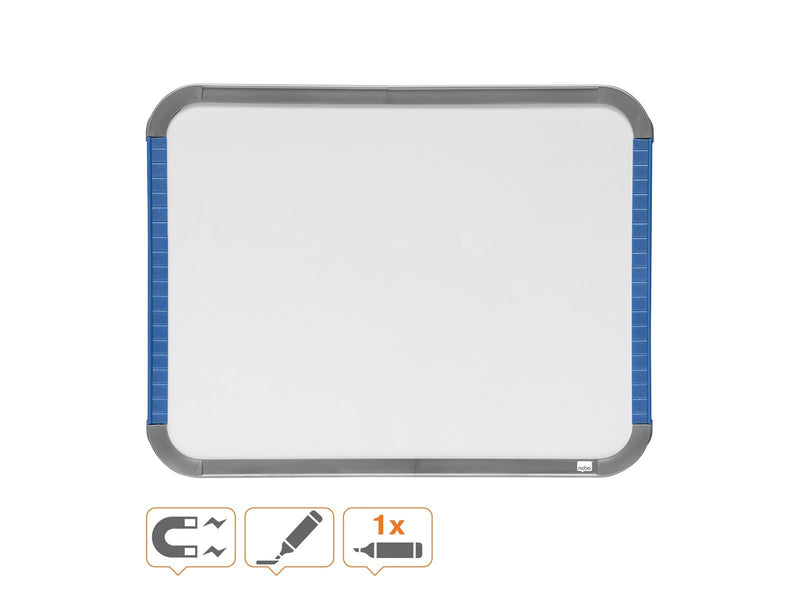 Nobo  magnetisches Whiteboard, schmaler Rahmen 28 x 22 cm Weiß
