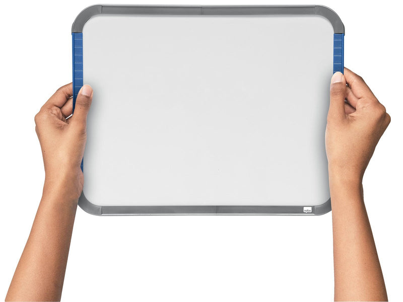 Nobo  magnetisches Whiteboard, schmaler Rahmen 28 x 22 cm Weiß