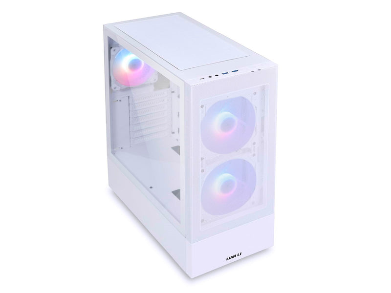 Lian Li LANCOOL 205 Mesh C - White - Gehäuse - Miditower - Weiß