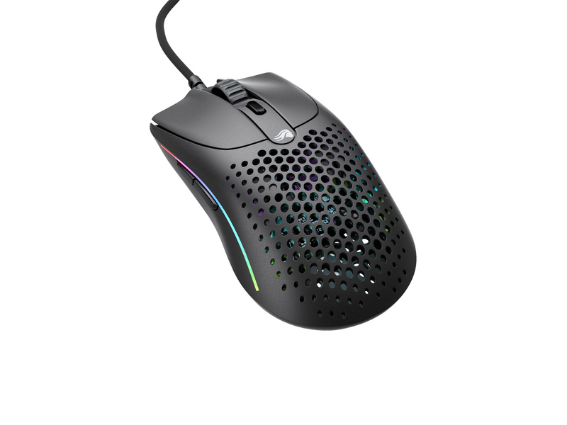 Glorious Model O 2 - Matte Black - Gaming Maus (Schwarz mit RGB)