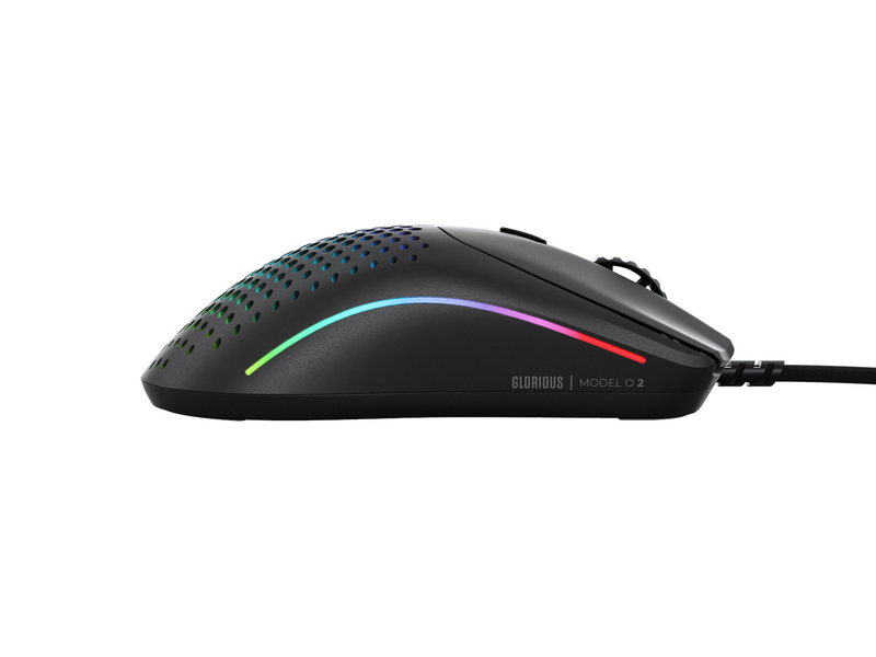 Glorious Model O 2 - Matte Black - Gaming Maus (Schwarz mit RGB)