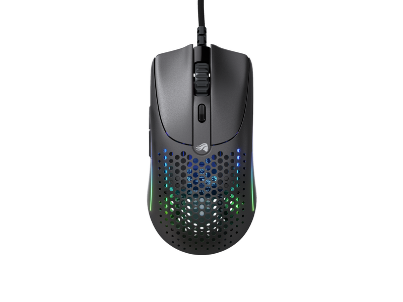 Glorious Model O 2 - Matte Black - Gaming Maus (Schwarz mit RGB)