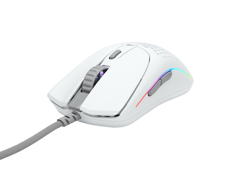 Glorious Model O 2 - Matte White - Gaming Maus (Weiß mit RGB Licht)