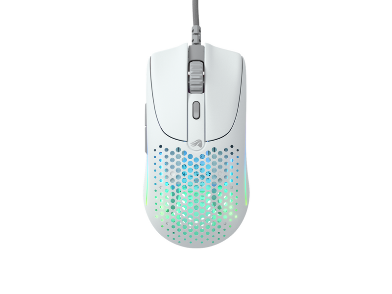 Glorious Model O 2 - Matte White - Gaming Maus (Weiß mit RGB Licht)