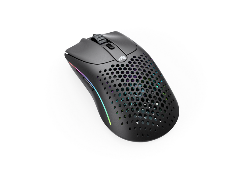Glorious Model O Wireless 2 - Matte Black - Gaming Maus (Schwarz mit RGB)