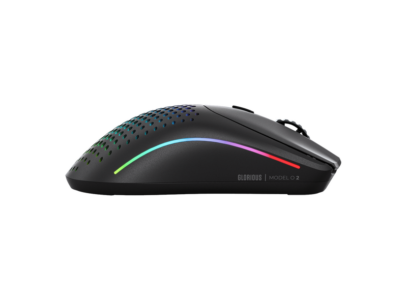 Glorious Model O Wireless 2 - Matte Black - Gaming Maus (Schwarz mit RGB)