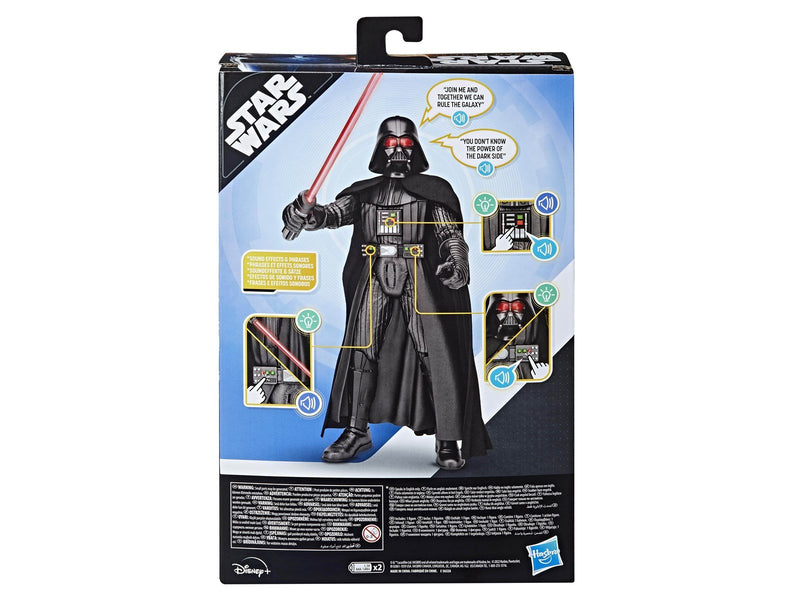 Hasbro Star Wars Galactic Action Darth Vader, interaktive elektronische Figur