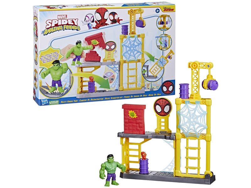 Marvel Spidey and His Amazing Friends Hulks Schmetter-Set