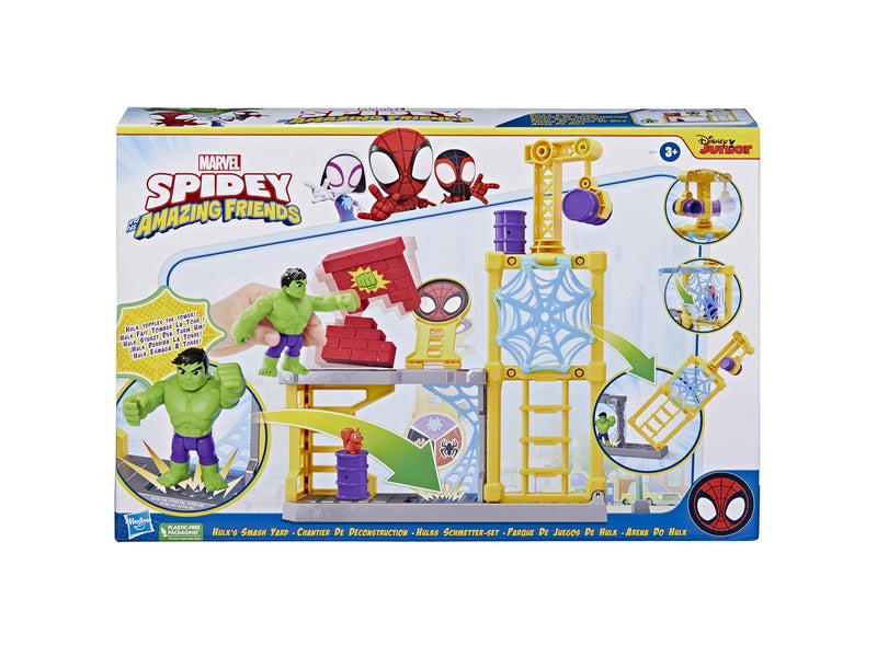 Marvel Spidey and His Amazing Friends Hulks Schmetter-Set
