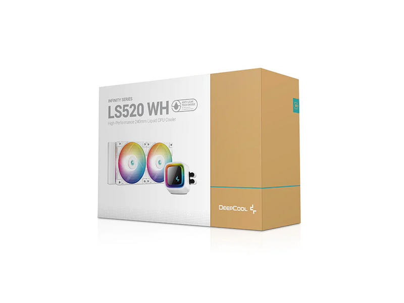 DeepCool LS520 - White - CPU-Wasserkühlung - Max 33 dBA