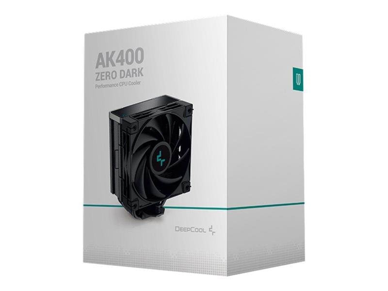 DeepCool AK400 ZERO DARK - CPU-Luftkühler - Max 29 dBA
