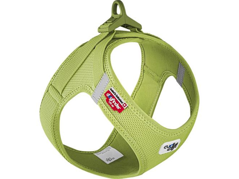 Curli Vest Harness Clasp Air-Mesh - Lime (S)