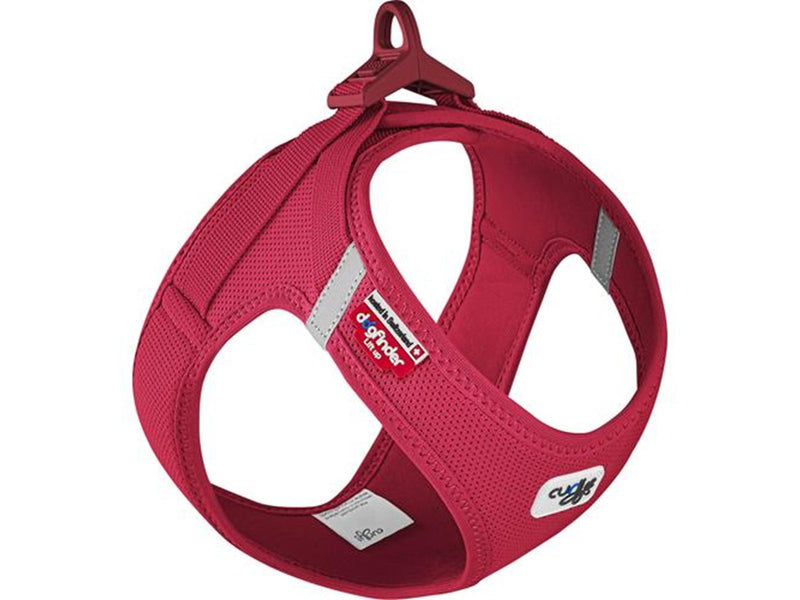 Curli Vest Harness Clasp Air-Mesh - Red (M)