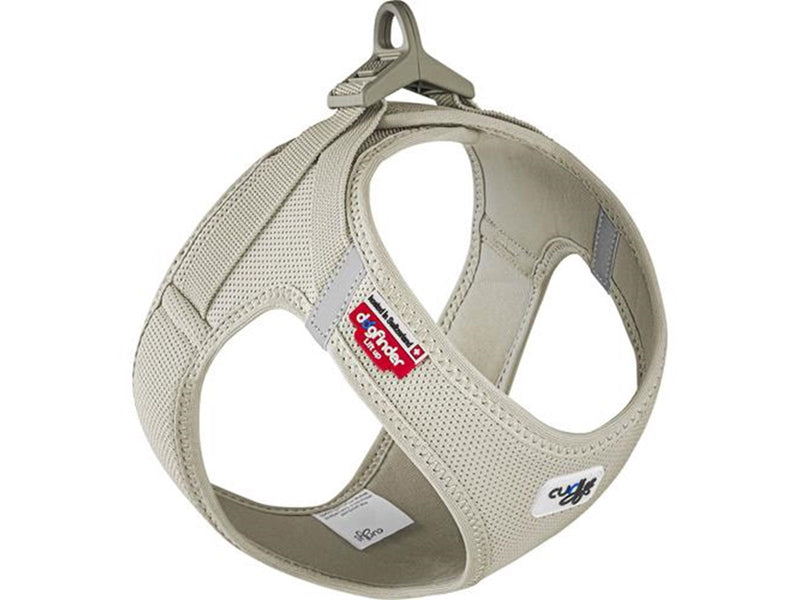 Curli Vest Harness Clasp Air-Mesh - Light-Tan (XL)