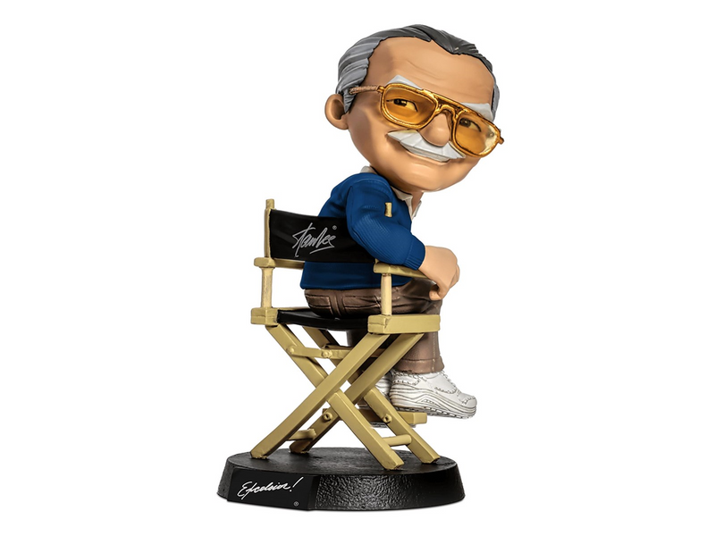 Iron Studios - Statue Stan Lee (Blue) - Pow! - MiniCo - Figur