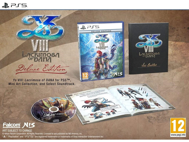 Ys VIII: Lacrimosa of DANA - Deluxe Edition - Sony PlayStation 5 - RPG - PEGI 12