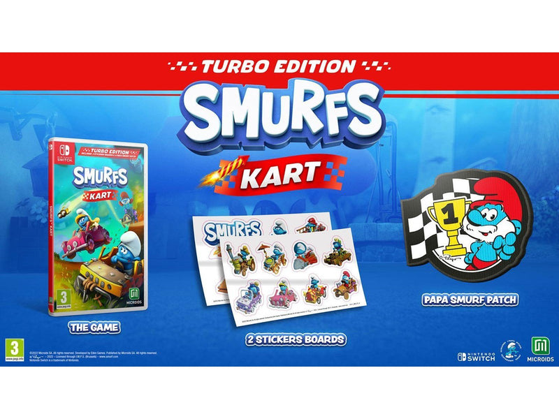 Smurfs Kart (Turbo Edition) - Nintendo Switch - Rennspiel - PEGI 3