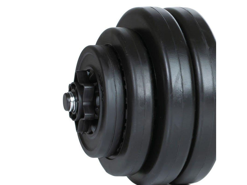 Gymstick Vinyl Dumbbell Set 15kg