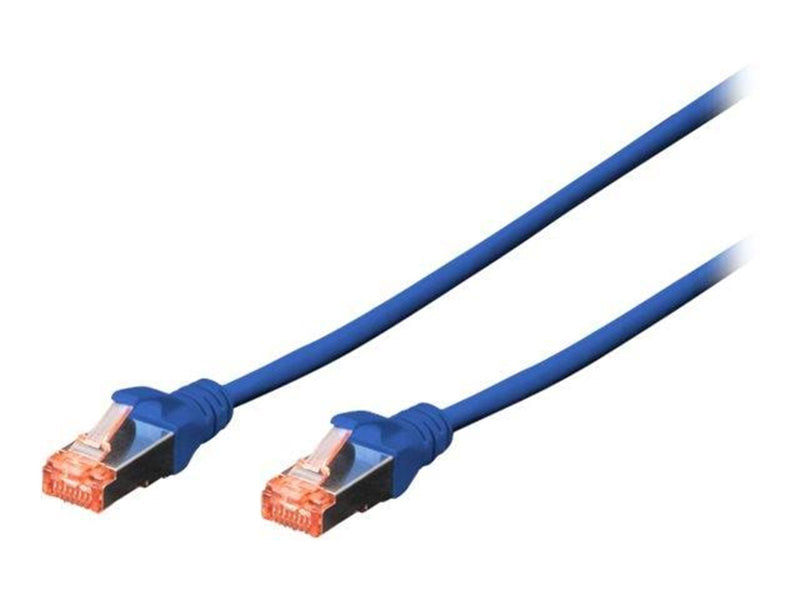 DIGITUS Professional patch cable - 3 m - blue - Blau - 3 meter