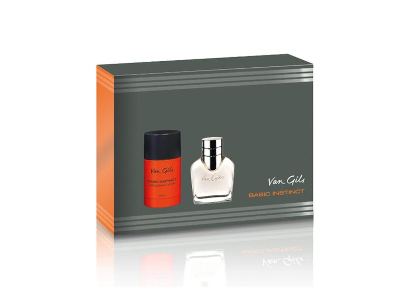 Van Gils Basic Instinct Eau de toilette 40ml/deodorant stick 75 ml