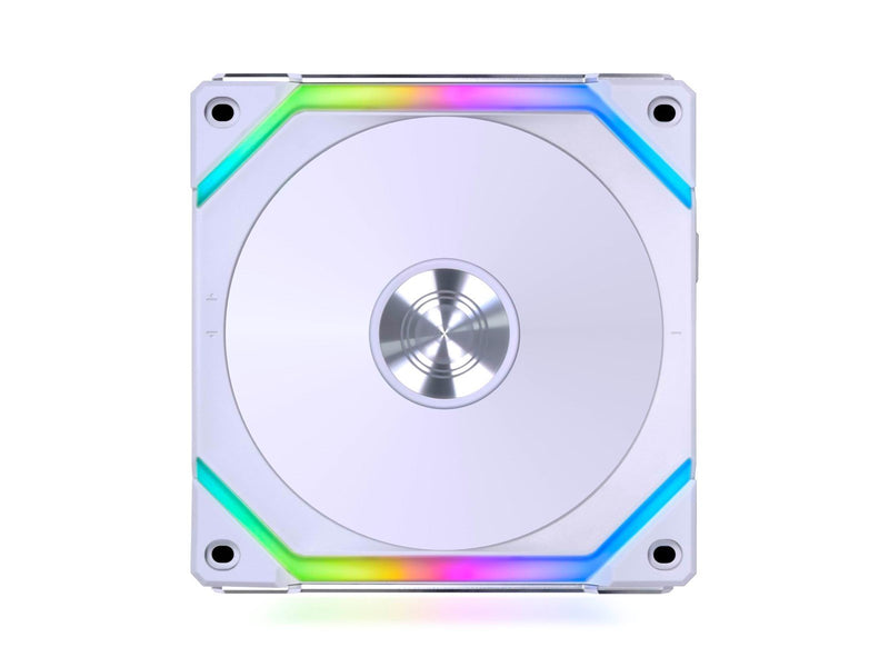 Lian Li UNI FAN SL120 V2 - Gehäuselüfter - 120mm - Weiß mit RGB-Beleuchtung - 29 dBA