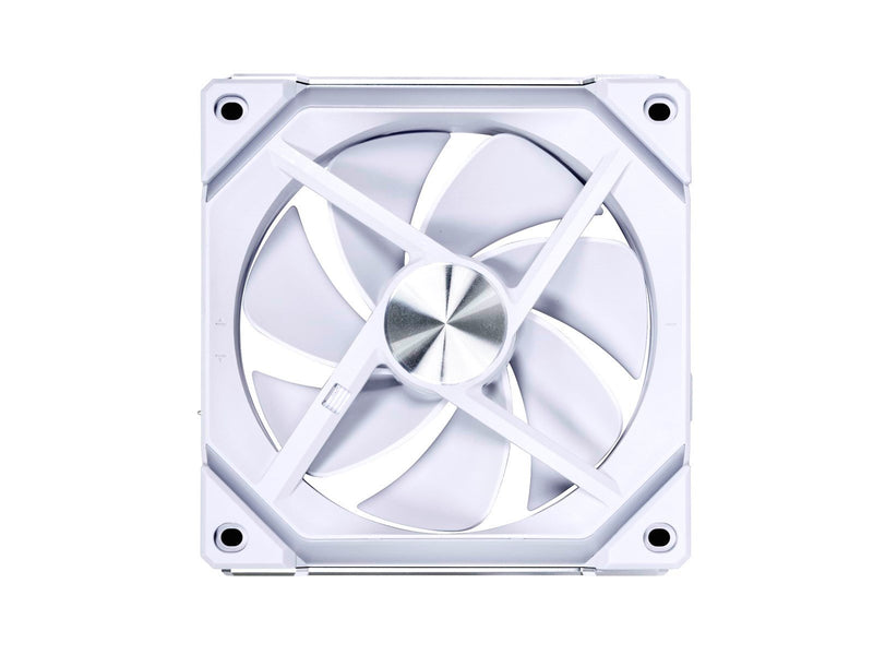 Lian Li UNI FAN SL120 V2 - Gehäuselüfter - 120mm - Weiß mit RGB-Beleuchtung - 29 dBA