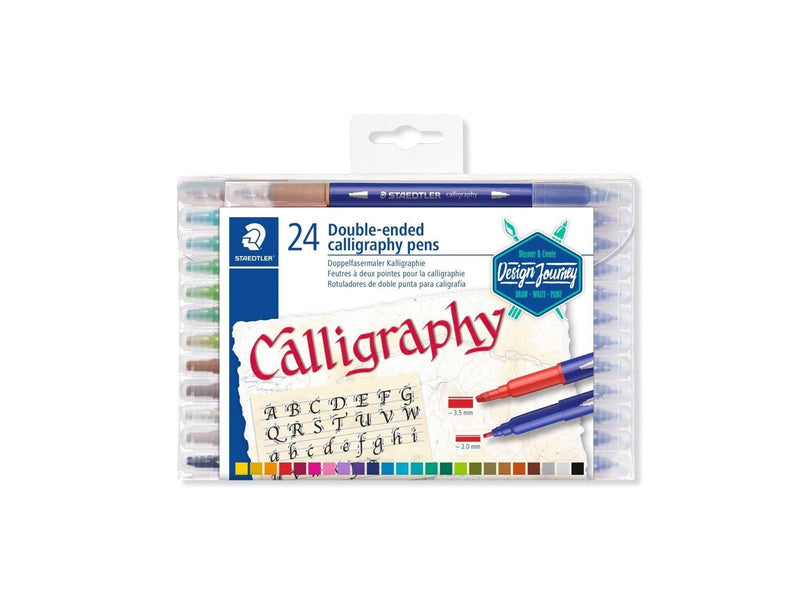 Staedtler Double-ended calligr. pens 24pcs