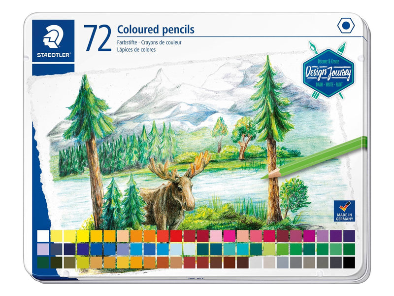 Staedtler Coloured pencil 72pcs     100% PEFC