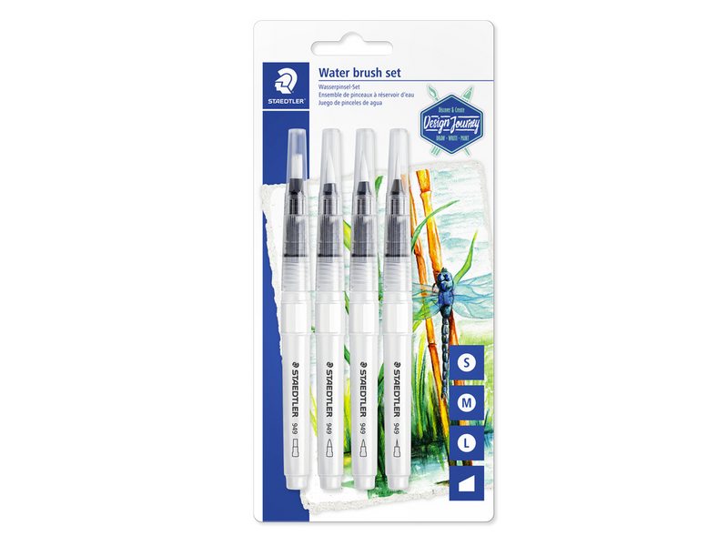 Staedtler Water brush set 4pcs blister