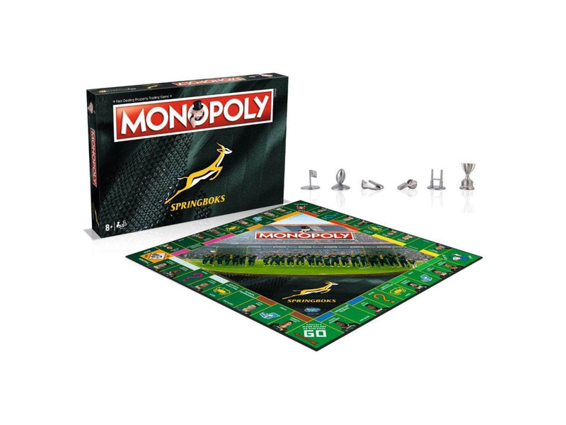 Winning Moves Monopoly Springboks (English)
