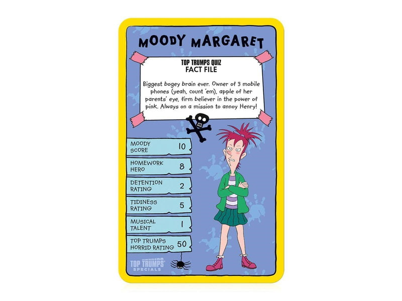 Winning Moves Horrid Henry Top Trumps Card Game (English)
