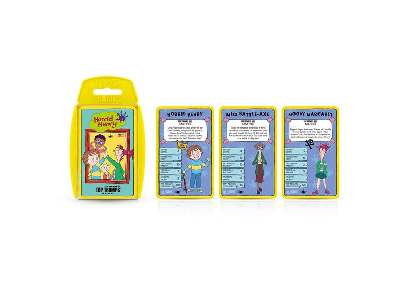 Winning Moves Horrid Henry Top Trumps Card Game (English)