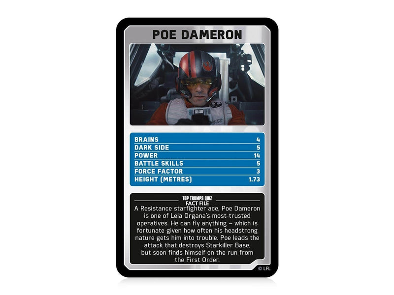 Winning Moves Star Wars Episodes 7-9 Top Trumps Card Game (English)