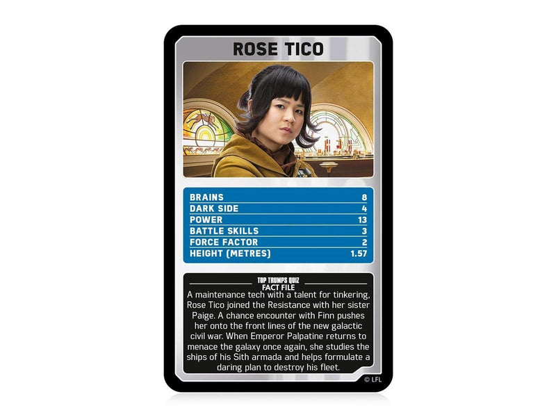 Winning Moves Star Wars Episodes 7-9 Top Trumps Card Game (English)