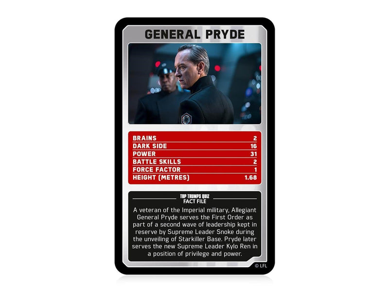 Winning Moves Star Wars Episodes 7-9 Top Trumps Card Game (English)
