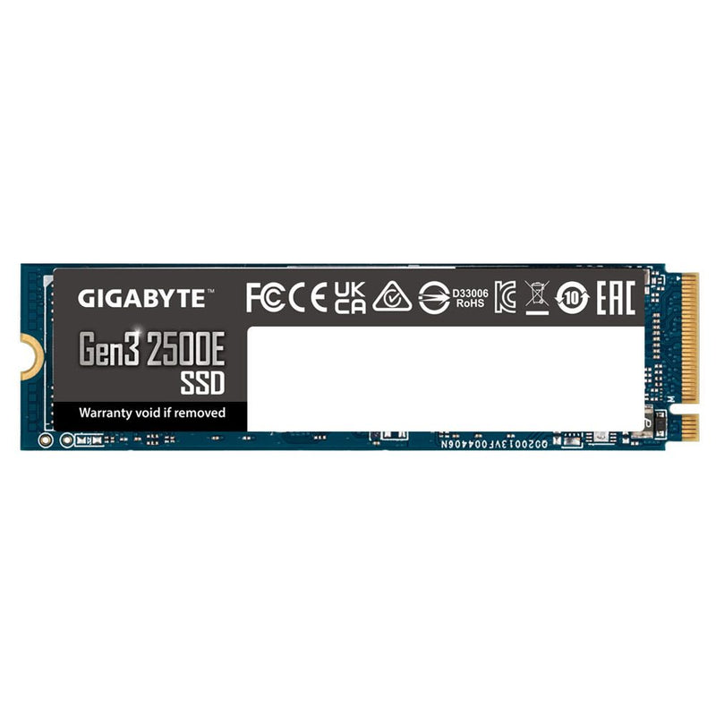 GIGABYTE Gen3 2500E M.2 SSD intern 1 TB